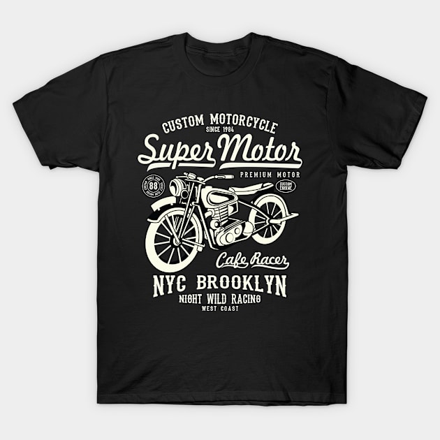 Super Motor T-Shirt by PaunLiviu